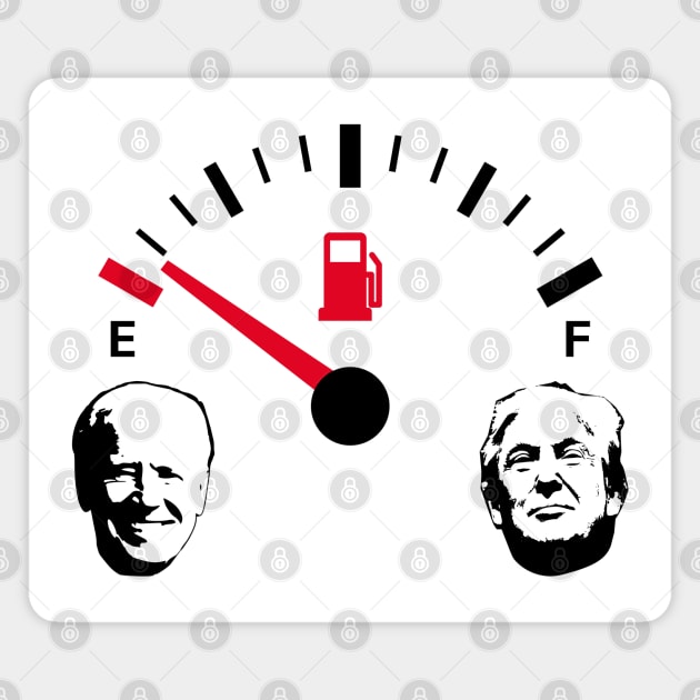 Funny Pro Trump 2024 Make Gas Prices Great Again Gas Prices Higher Anti Biden Magnet by Tshirtiz